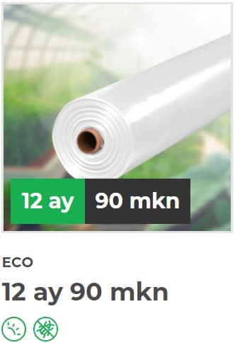 İstixana (parnik) üçün polietilen örtük