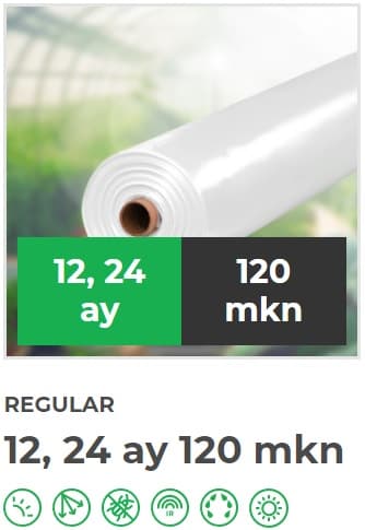 İstixana (parnik) üçün polietilen örtük