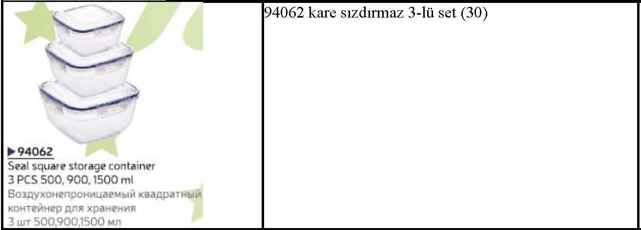 Plastik sızdırmaz qida qabları