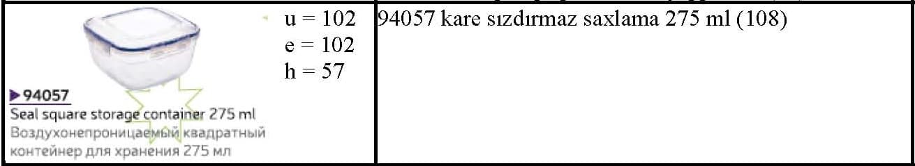 Plastik sızdırmaz qida qabları