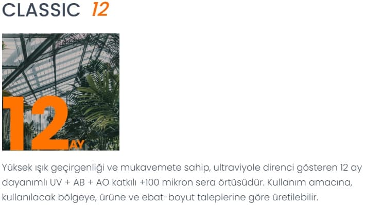 İstixana (parnik) örtükləri