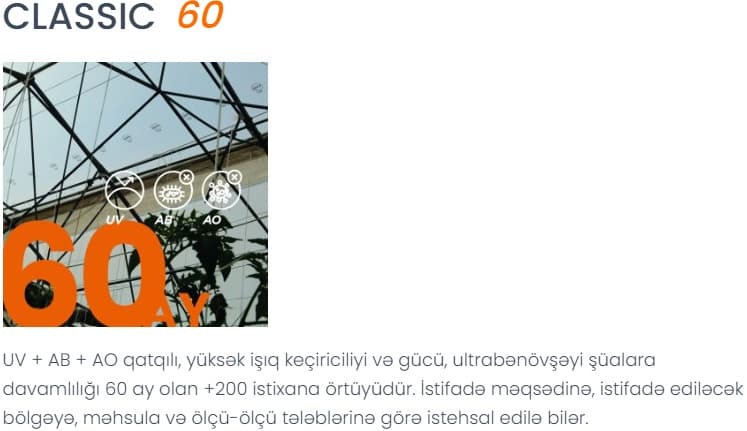 İstixana (parnik) örtükləri