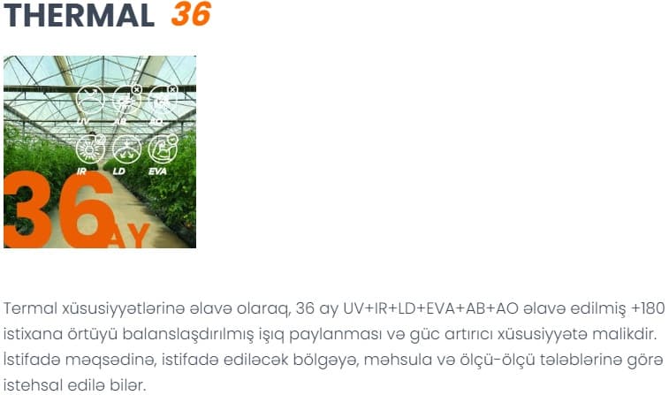 İstixana (parnik) örtükləri