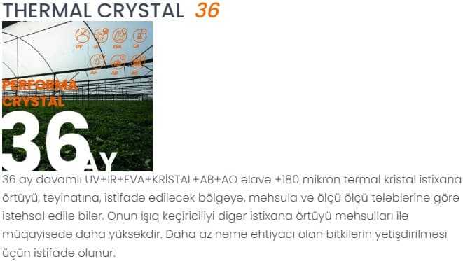 İstixana (parnik) örtükləri