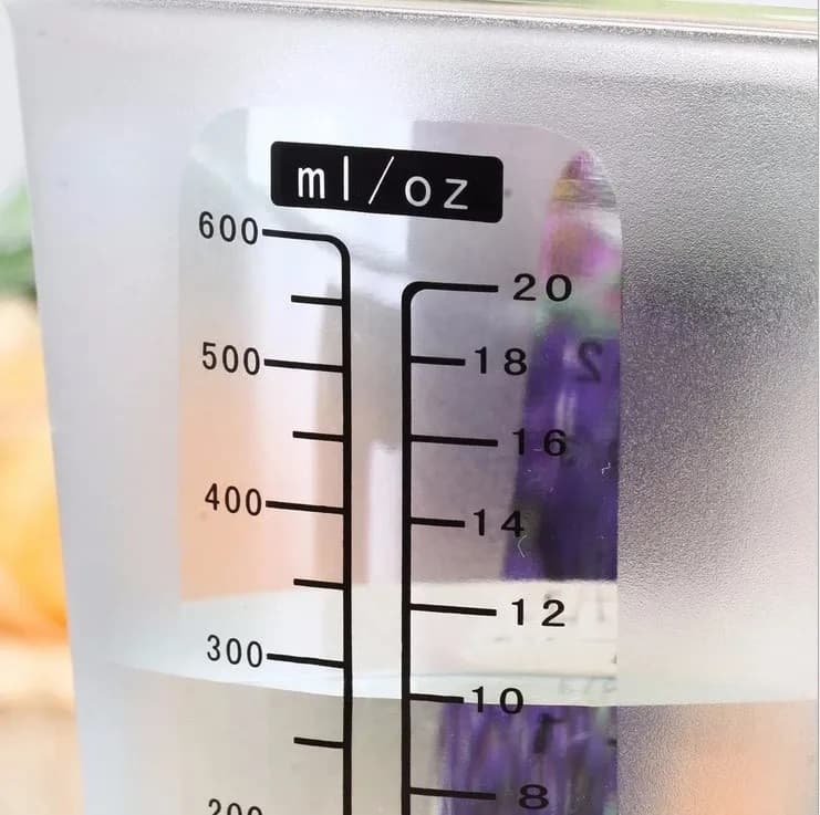 Elektronik ölçü qabı, mətbəx tərəzisi