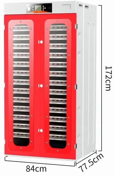 2000 yumurtalıq tam avtomatik inkubator