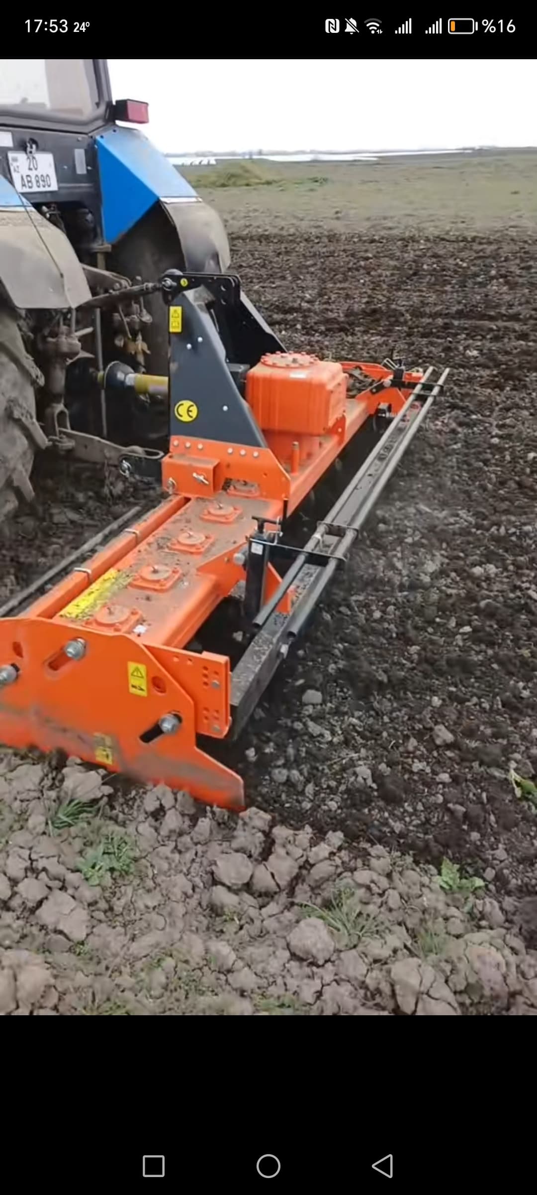 Rotovator Frez