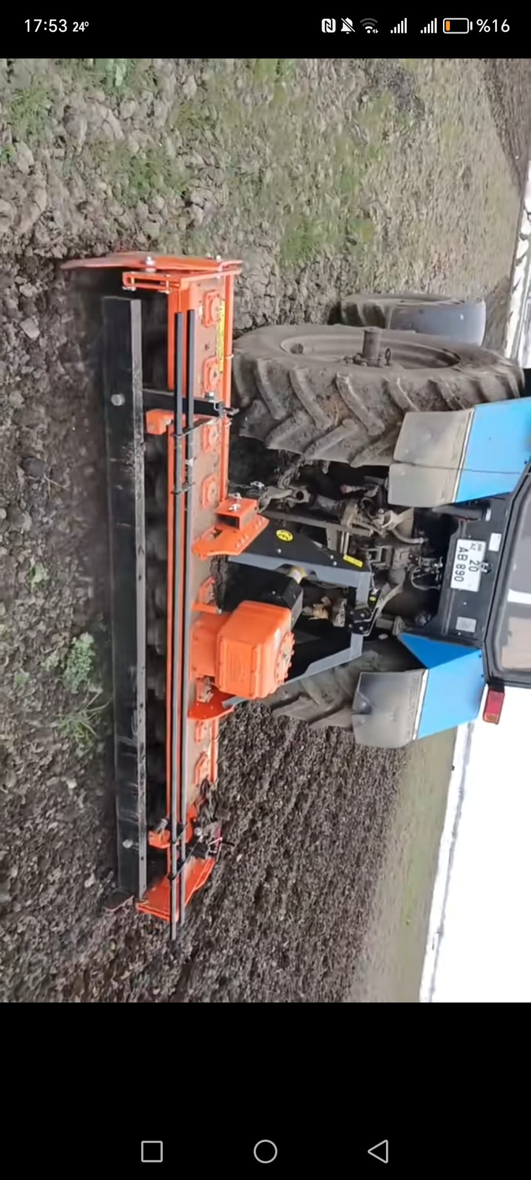 Rotovator Frez