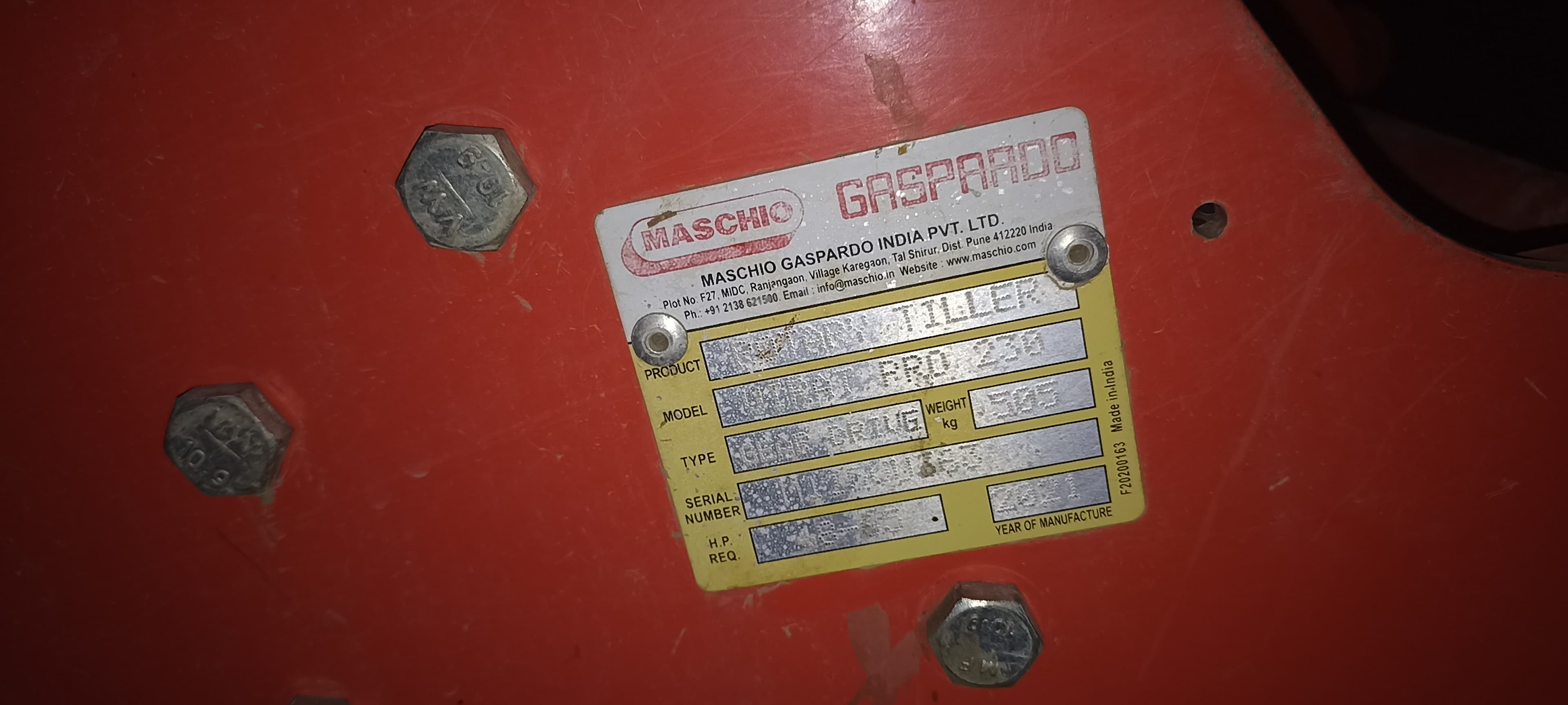 Rotovator frez 240 lıq