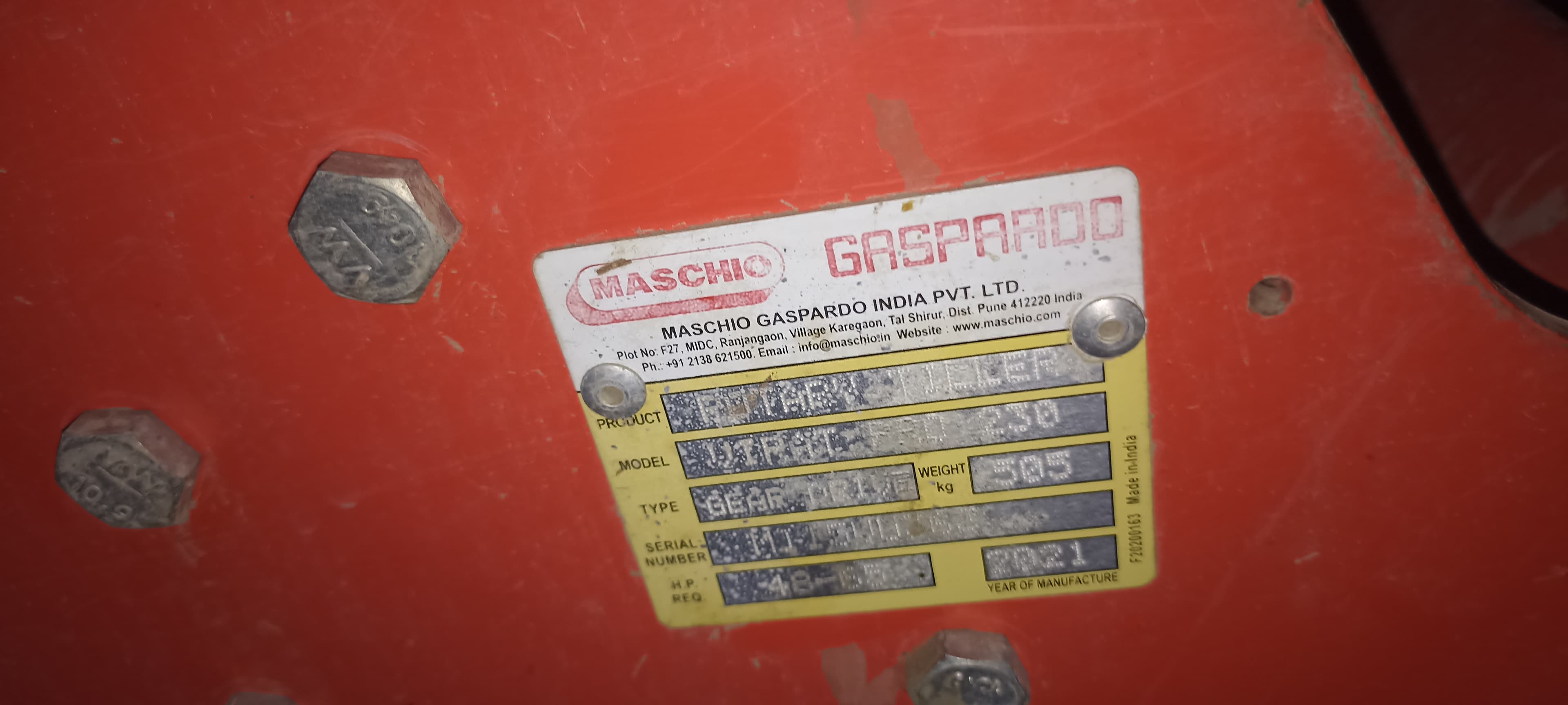 Rotovator frez 240 lıq